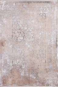 Χαλί Bamboo Silk 8097A Light Grey-Dark Beige Royal Carpet 100X160cm