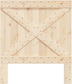 vidaXL Κεφαλάρι 90 x 104 εκ. από Μασίφ Ξύλο Πεύκου