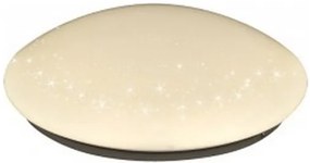 LED V-TAC Φωτιστικό Πλαφονιέρα 24W Στρογγυλό  Εξωτερικό Bling Star Cover Θερμό Λευκό