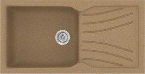 Sanitec Classic 324 (100×50) - Γρανιτένιος νεροχύτης - Granite Celtic Stone