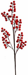 Κλαδί Berries 00.11.92298 76cm Red