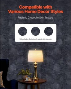 VEVOR Peel and Stick Wallpaper 40cm x 10m Black Cracked Waterproof for Kitchen