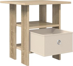 VidaXL Κομοδίνο Δρύς Sonoma 41 x 40 x 45 εκ Επεξεργασμένο Ξύλο