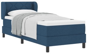 vidaXL Κρεβάτι Με Στρώμα Μπλε 80x200 εκ.