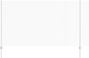 vidaXL Τεντώτο με στήριγμα Ασημί 1,4 x 50 m Ατσάλι