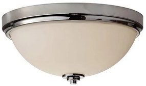 Πλαφονιέρα Φωτιστικό Οροφής Μπάνιου 2xE27 60W IP44 Malibu Elstead Lighting FE-MALIBU-F-BATH Χρώμιο