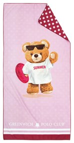 Παιδική Πετσέτα Θαλάσσης Microfiber (70x140) 2 Όψεων Greenwich Polo Club Junior 4039