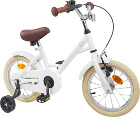 vidaXL Παιδικό Ποδήλατο 12 ίντσες για παιδιά 2-4 ετών Λευκό