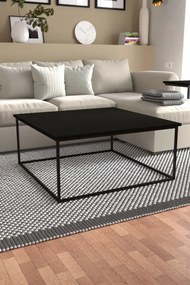 Stewehome Τραπέζι σαλονιού από ατλαντικό πεύκο 90x90x40 cm
