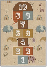 Carpet (80 x 140) Hmı Kdc-117 Multicolor