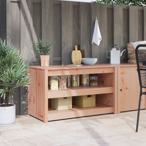 vidaXL Ντουλάπι Κουζίνας Εξωτερικού Χώρου 106x55x64 εκ από Σταθερό Ξύλο Douglas