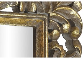 Τοίχο καθρέφτη DKD Home Decor 60 x 3,5 x 180 cm Κρυστάλλινο Χρυσό Ξύλο από Μάνγκο