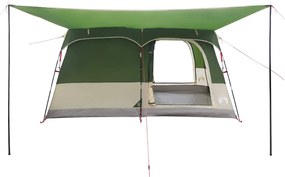 vidaXL Οικογενειακή Σκηνή Πράσινο 320 x 210 x 180 εκ Πολυεστέρας