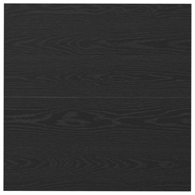 vidaXL Τραπεζάκι σαλονιού Μαύρη δρυς 80 x 80 x 40 cm