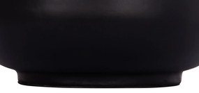 ΔΙΑΚΟΣΜΗΤΙΚΟ ΒΑΖΟ ΔΑΠΕΔΟΥ LINTER HM4662.01L FIBER CEMENT ΜΑΥΡΟ--ΞΥΛΟ ΤΕΑΚ Φ41x47Υεκ.