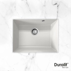 Duralit KZ060U Νεροχύτης Υποκαθήμενος Συνθετικός 60x50εκ White