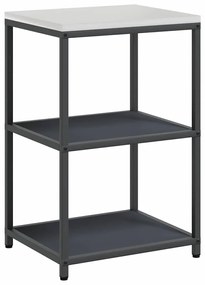 vidaXL Σετ Αποθήκευσης Κουζίνας 2 pcs Ανθρακί Ψυχρής έλασης χάλυβας