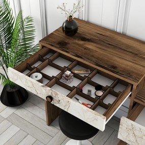 Stewehome Τραπέζι μακιγιάζ 124x40x84 cm