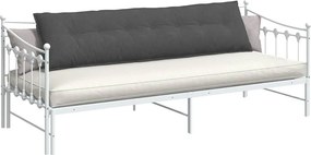 vidaXL Μαξιλάρι Πλάτης Σκούρο Γκρι 200 x 50 x 19 cm