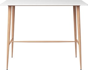 vidaXL Σετ Επίπλων Μπαρ 7 Τεμαχίων Λευκό