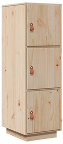 vidaXL Ντουλάπι Ψηλό 34 x 40 x 108,5 εκ. από Μασίφ Ξύλο Πεύκου