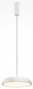 Κρεμαστό Φωτιστικό Οροφής LED 19W Μέταλλο Shagreen Gerhard Maytoni-MOD189PL-L12W3K1-Λευκό MOD189PL-L12W3K1