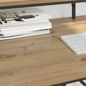 vidaXL Γραφείο Artisan Oak Επεξεργασμένο ξύλο 80 x 50 x 90 cm