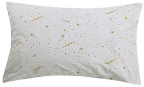 Μαξιλαροθήκες Παιδικές Lupus 01 A (Σετ 2τμχ) White-Golden Kentia 50Χ70 50x70cm 100% Βαμβάκι
