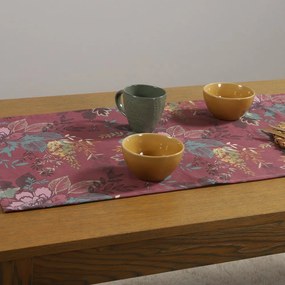 Runner Optasia Terra Nef-Nef Homeware 45Χ140 Βαμβάκι-Πολυέστερ