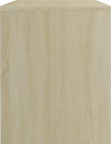 vidaXL Κομοδίνο Χρώμα Sonoma Δρυς 40 x 30 x 40 εκ. από Επεξ. Ξύλο