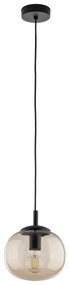 Κρεμαστό Φωτιστικό Οροφής 20cm E27 15W IP20 Vibe TK Lighting-5826-Μαύρο 5826