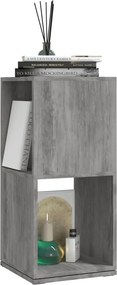 vidaXL Ντουλάπι Περιστρ. Γκρι Σκυρ. 34,5x34,5x75,5 εκ. Επεξ. Ξύλο
