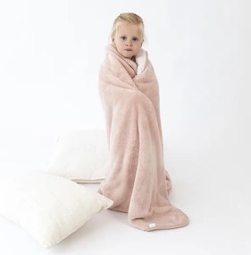 Κουβέρτα Bemini Softy Jersey Pink 100x140εκ 2Tog