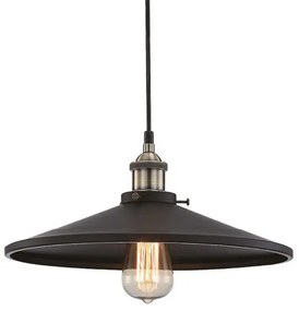 Φωτιστικό Οροφής Μονόφωτο Aca Hippolyte KS1288P361BK Black