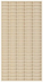 vidaXL Θήκη Επίδειξης Καφέ 50 x 4,5 x 96 εκ Επεξεργασμένο ξύλο