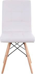 Καρέκλα ArteLibre CUPPLESSUS Λευκό PU 43x55x86cm