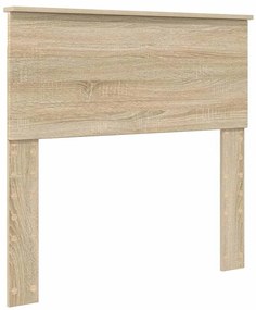 vidaXL Κεφαλάρι με κεφαλάρι Δρύς Sonoma 100 cm Επεξεργασμένο ξύλο