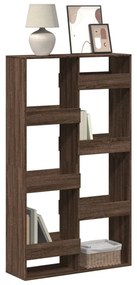 VidaXL Βιβλιοθήκη Καφέ Δρυς 100x33x175 εκ. από Επεξεργασμένο Ξύλο