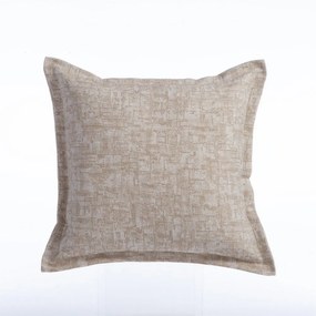 Μαξιλάρι Διακοσμητικό (Με Γέμιση) Garcia Beige Nef-Nef Homeware 50X50 Cotton-Polyester
