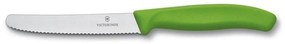 Μαχαίρι Γενικής Χρήσης 6.7836.L114 11cm Green Victorinox Πολυπροπυλένιο