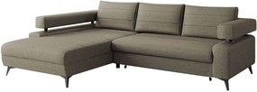 Γωνιακός καναπές Rosa-Gkri Skouro-Αριστερή - 265.00Χ184.00Χ88.00cm