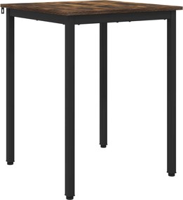 vidaXL Τραπεζαρίες 60 x 60 x 75 cm ΜΕΤΑΛΛΟ