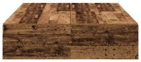 vidaXL Σκελετός Κρεβατιού Παλαιό ξύλο 200 x 180 x 31.5 εκ.