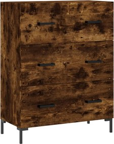vidaXL Ντουλάπι Καπνιστή Δρυς 69,5x34x180 εκ. από Επεξεργασμένο Ξύλο
