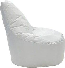 Πουφ πολυθρόνα Norm PRO pakoworld αδιάβροχο λευκό