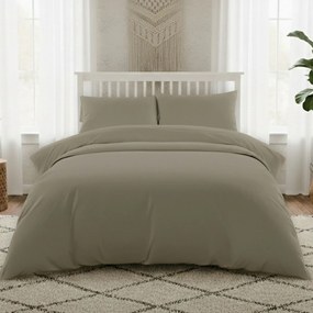 Παπλωματοθήκη Υπέρδιπλη (225x245) Melinen Lavish Satin Χακί