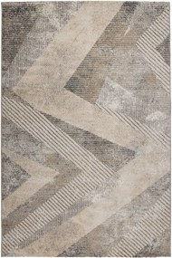 Χαλί Alva 5162A 36 Cream Medium Grey Βιοκαρπέτ 80X150cm