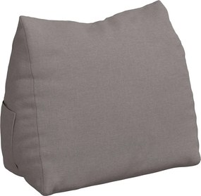 vidaXL Μαξιλάρι Πλάτης Taupe 60 x 20 x 50 εκ. ύφασμα