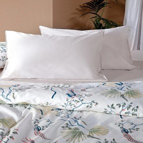 Μαξιλαροθήκες Fabiano 12A (Σετ 2τμχ) Beige Kentia 50Χ70 100% Cotton Satin