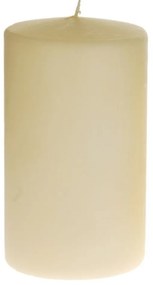 Κερί Κύλινδρος 36975 12x22cm Cream Παραφίνη